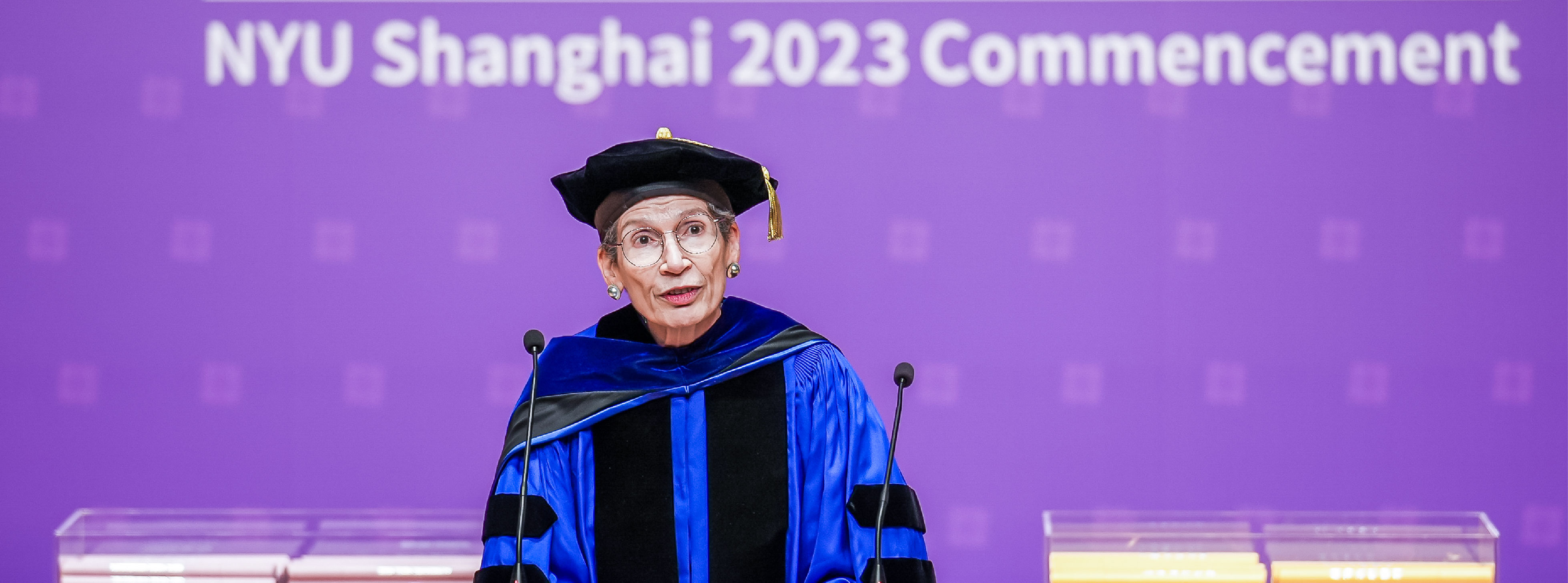 provost-joanna-waley-cohen-at-commencement-2023-nyu-shanghai