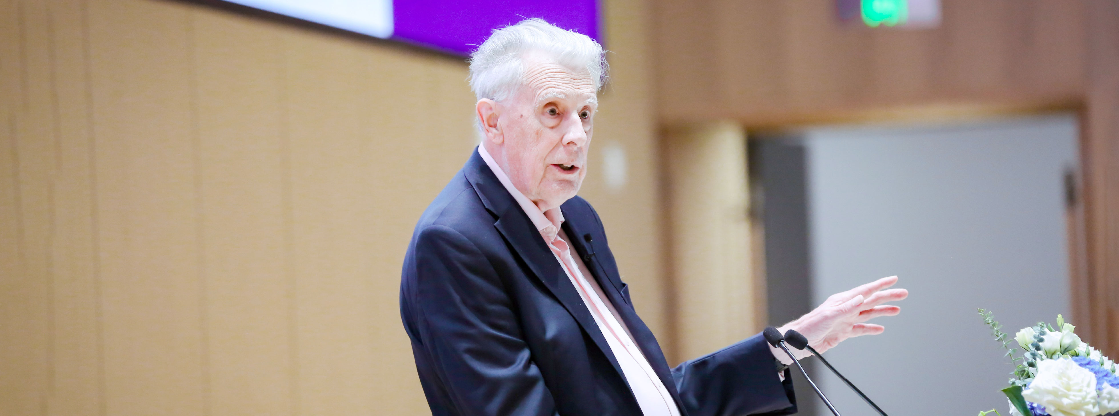 图灵奖得主John Hopcroft上纽大开讲:人才是信息时代的黄金 上海纽约大学