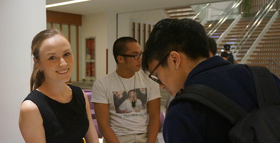 Student Government Election, September 29, 2014. (Photo by Zhijian Xu)