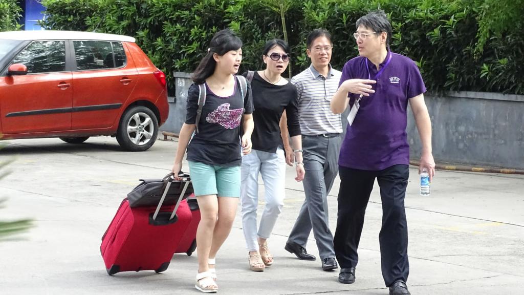 Class of 2018 Move In Day. August 16, 2014. (Photo by Watcher Wang)