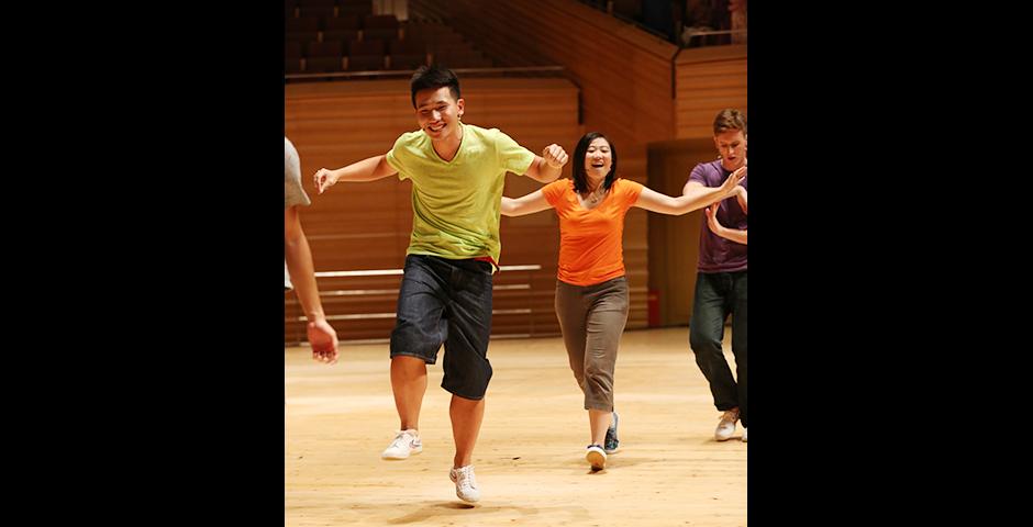 2015 NYU Shanghai Reality Show took place on September 11, 7:30pm, at Shanghai Symphony Hall. The Reality Show is an hour long musical performance created by members of the Class of 2018. (Photo by Dylan J Crow)