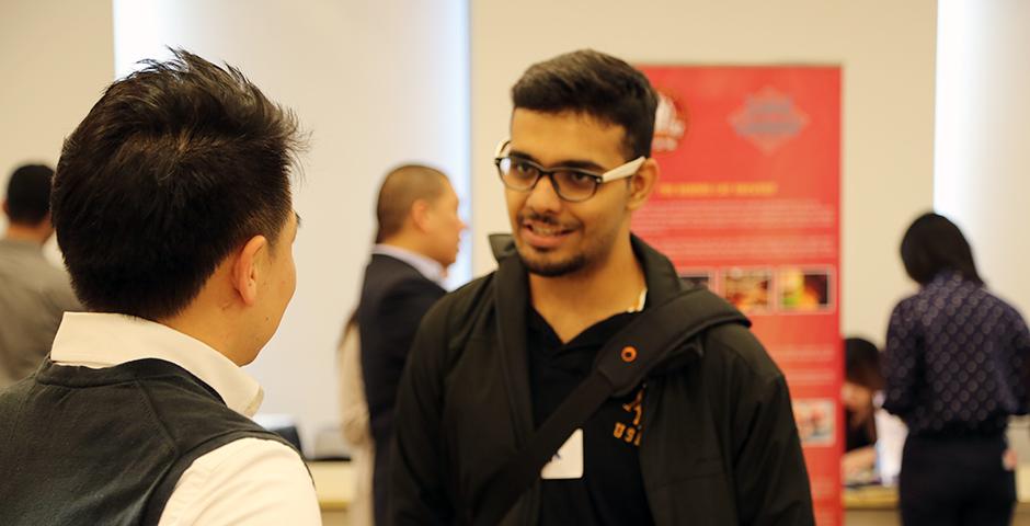 Internship Fair on October 16, 2015. (Photo by: Shikhar Sakhuja)