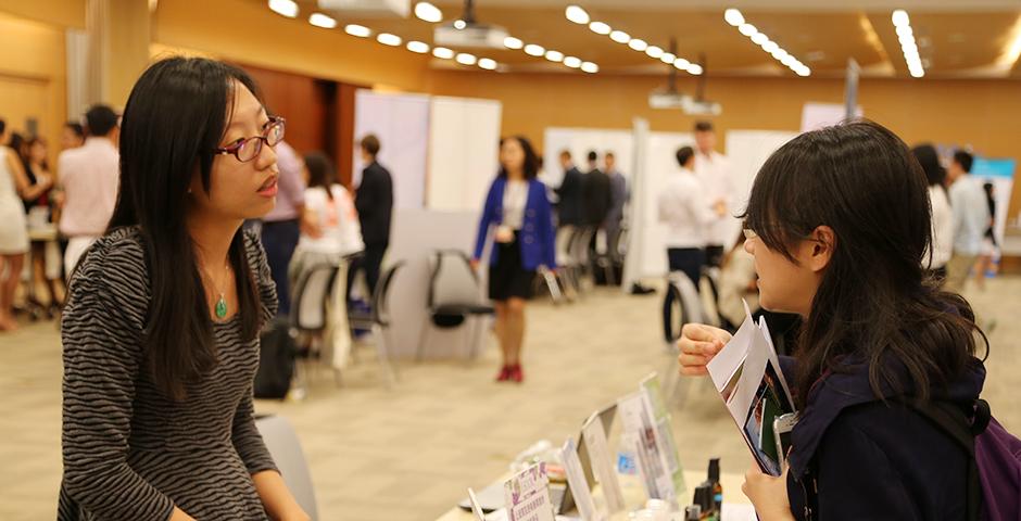 Internship Fair on October 16, 2015. (Photo by: Shikhar Sakhuja)