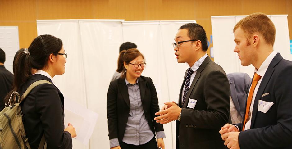 Internship Fair on October 16, 2015. (Photo by: Shikhar Sakhuja)