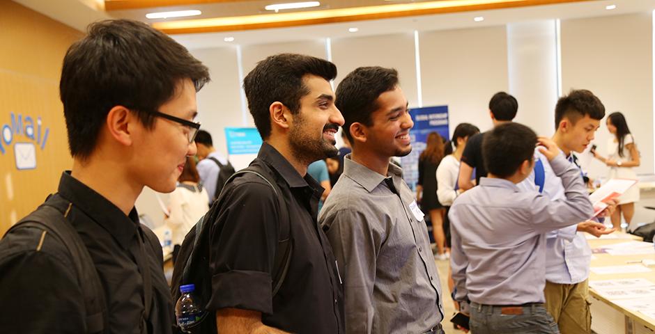 Internship Fair on October 16, 2015. (Photo by: Shikhar Sakhuja)