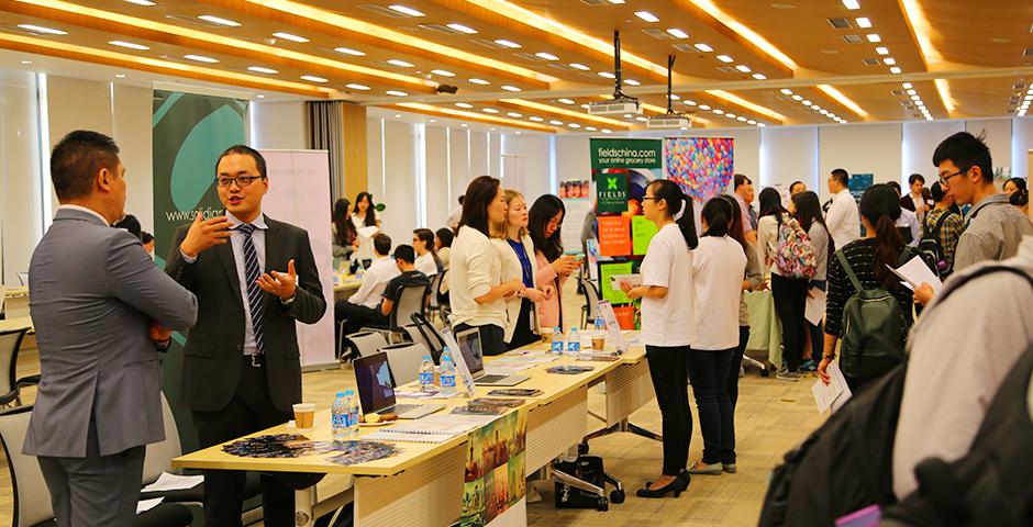 Internship Fair on October 16, 2015. (Photo by: Shikhar Sakhuja)