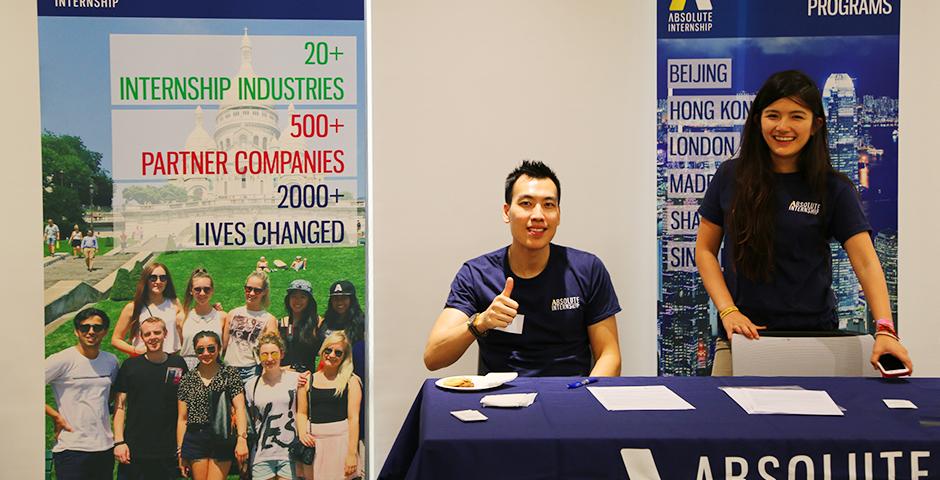 Internship Fair on October 16, 2015. (Photo by: Shikhar Sakhuja)