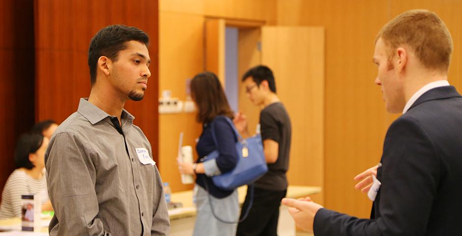 Internship Fair on October 16, 2015. (Photo by: Shikhar Sakhuja)