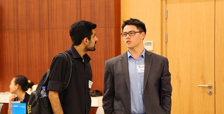 Internship Fair on October 16, 2015. (Photo by: Shikhar Sakhuja)