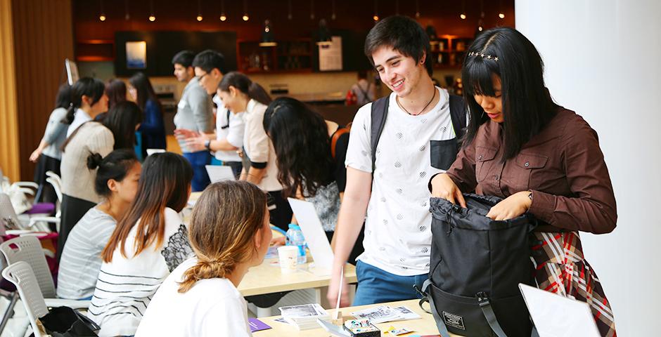 Internship Fair on October 23, 2015. (Photo by: Xinyi Xu)