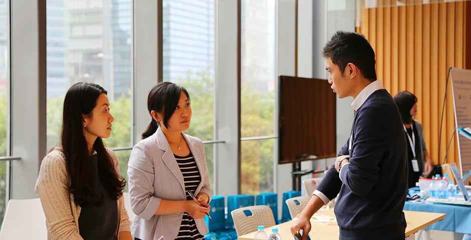 Internship Fair on October 23, 2015. (Photo by: Xinyi Xu)