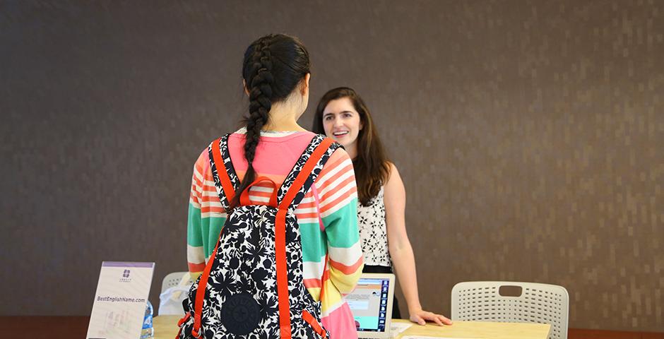 Internship Fair on October 23, 2015. (Photo by: Xinyi Xu)