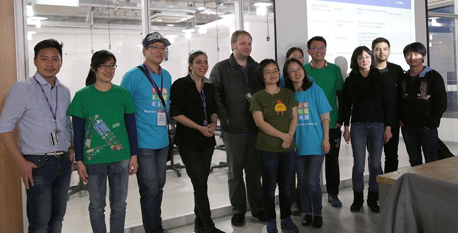 Autodesk, a world leader in 3D design software, teams up with IMA for the Spring 2015 Smart Home Design Challenge. Final projects are set to present on April 27. March 16, 2015. (Photo by Sunyi Wang)