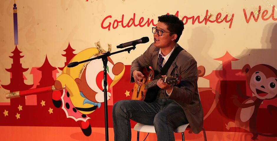 Familiar faculty and staff of the NYU Shanghai community ushered in the Lunar New Year by presenting several genres of talent on the evening of January 29. (Photo by: Shikhar Sakhuja)