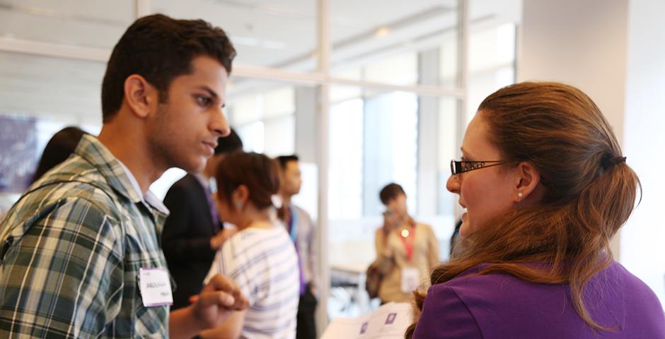 On-campus job and involvement fair on August 29, 2015. (Photo by Mei Wu)