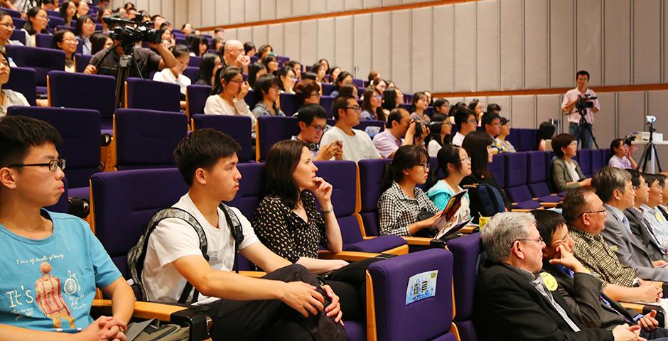 Sino-US Youth Dialogue Radio Show @ NYU Shanghai on Sept. 16, 2015. (Photo by Sunyi Wang)