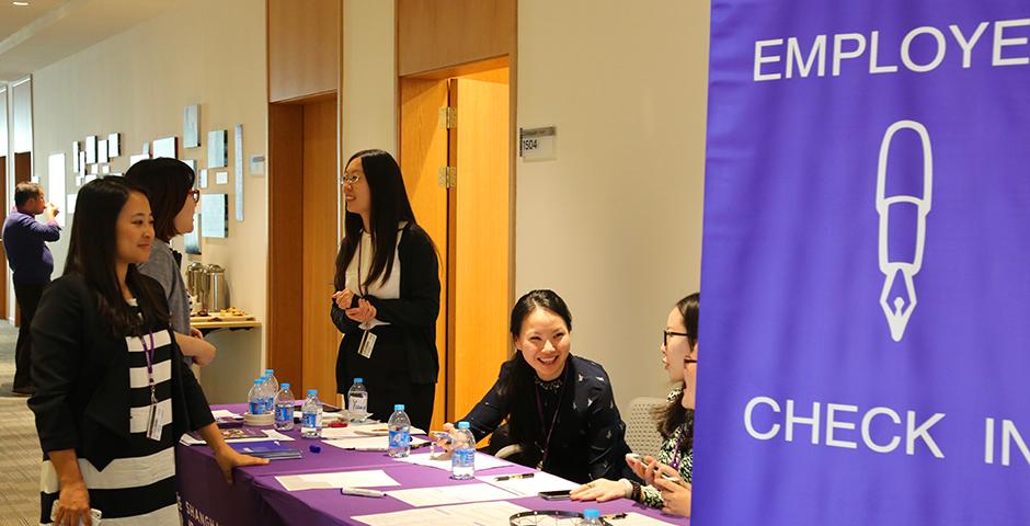 Internship Fair on October 16, 2015. (Photo by: Mei Wu)