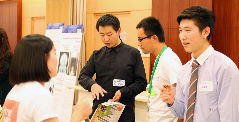 Internship Fair on October 16, 2015. (Photo by: Mei Wu)