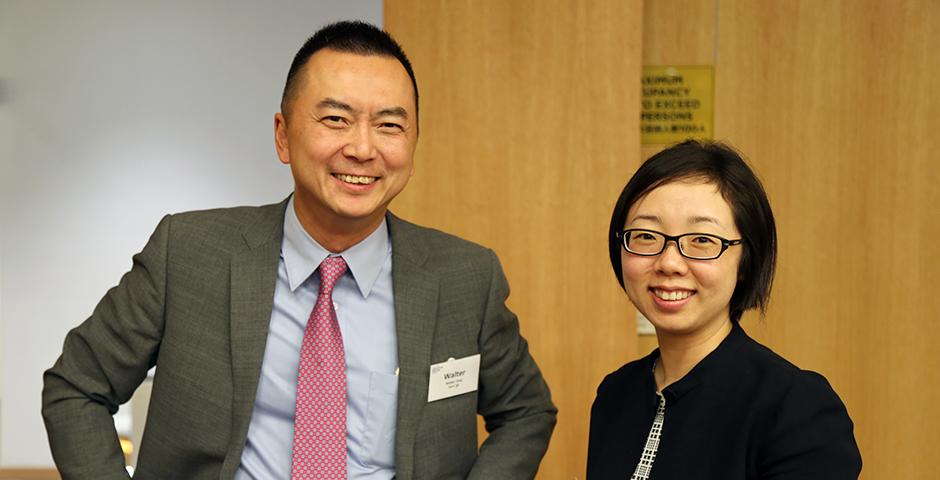 The NYU Global Alumni Programs and NYU Shanghai’s Career Development Center held a launch dinner for the second year of the NYU Alumni Executive Mentor Program on November 12, 2015. (Photo by: Shikhar Sakhuja)