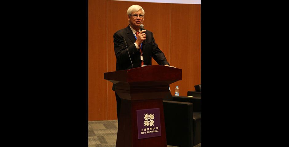 The Volatility Institute at NYU Shanghai (VINS) opens. November 27, 2014. (Photo by Dylan J Crow)