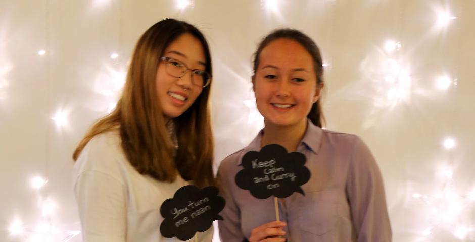 Diwali celebrations at NYU Shanghai on November 1 included henna painting, sharing sweets and the exchange of wishes for the glow of joy. (Photo by: Nacole Abram)