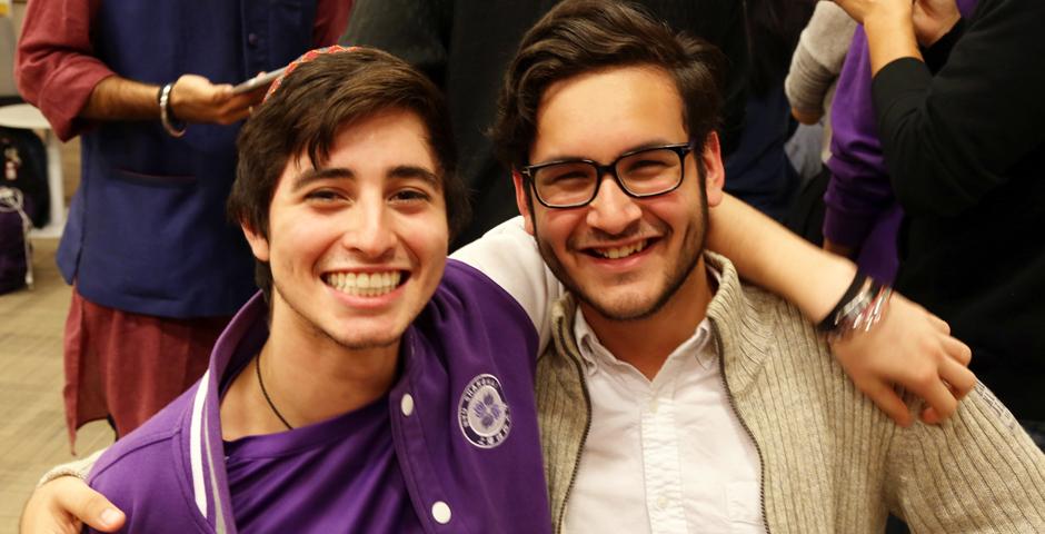 Diwali celebrations at NYU Shanghai on November 1 included henna painting, sharing sweets and the exchange of wishes for the glow of joy. (Photo by: Nacole Abram)