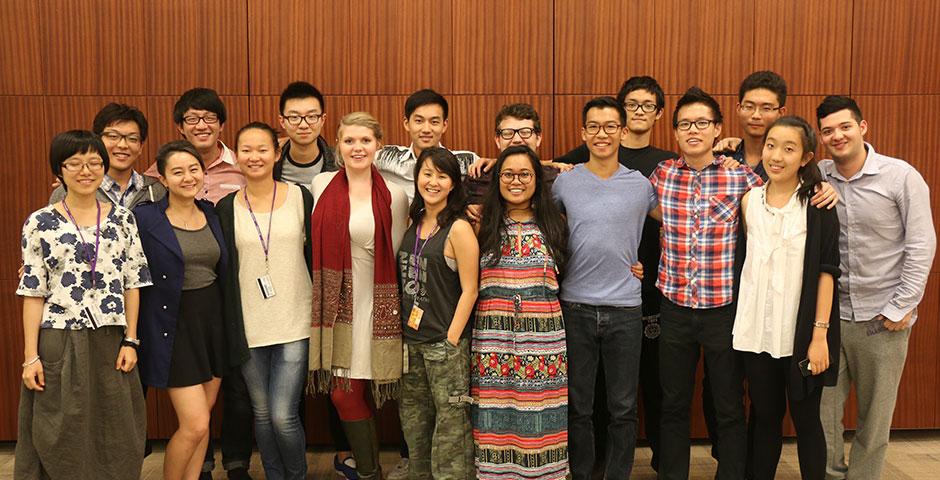 Student Government Announcement, October 8, 2014 (Photo by Kadallah Burrowes)