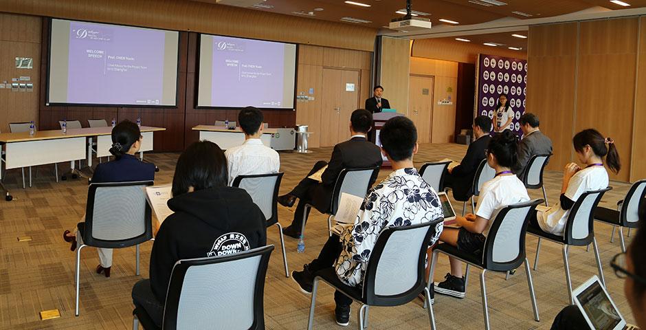 NYU Shanghai and WWF China host the first-ever Yangtze River Economic Belt (YREB) water stewardship forum. May 16, 2015. (Photo by Tiange Ye, Mutong Tian, & Yuze Jiang)