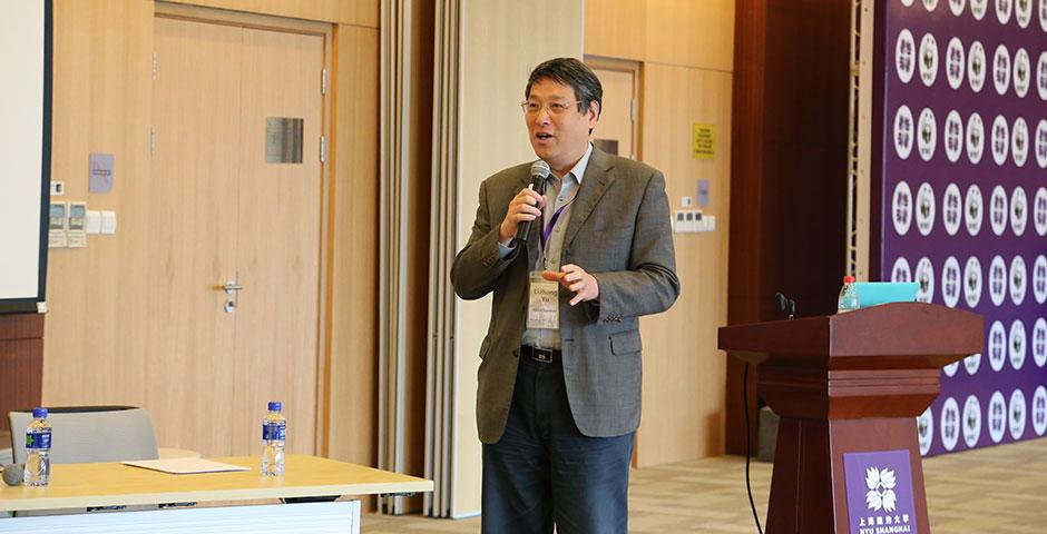 NYU Shanghai and WWF China host the first-ever Yangtze River Economic Belt (YREB) water stewardship forum. May 16, 2015. (Photo by Tiange Ye, Mutong Tian, & Yuze Jiang)