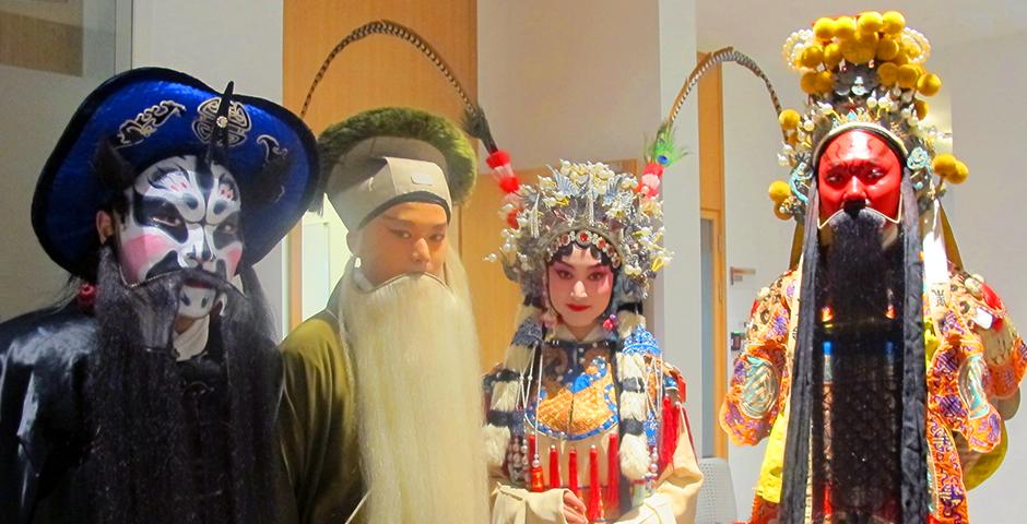 An amazing glimpse into Chinese Kunqu Opera on November 4, 2015. (Photo by: NYU Shanghai)