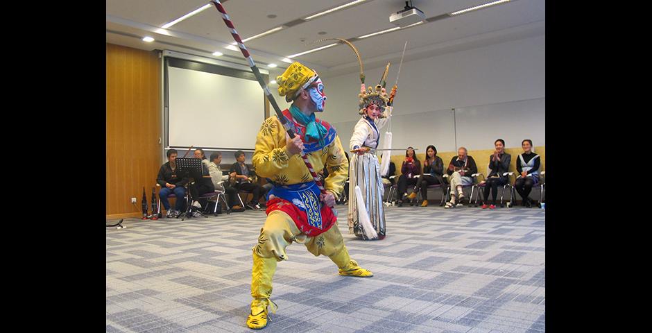 An amazing glimpse into Chinese Kunqu Opera on November 4, 2015. (Photo by: NYU Shanghai)