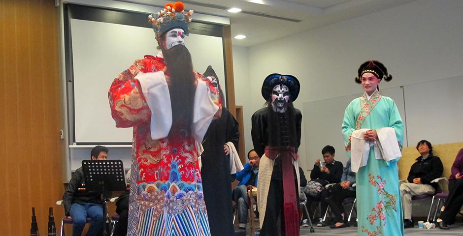 An amazing glimpse into Chinese Kunqu Opera on November 4, 2015. (Photo by: NYU Shanghai)