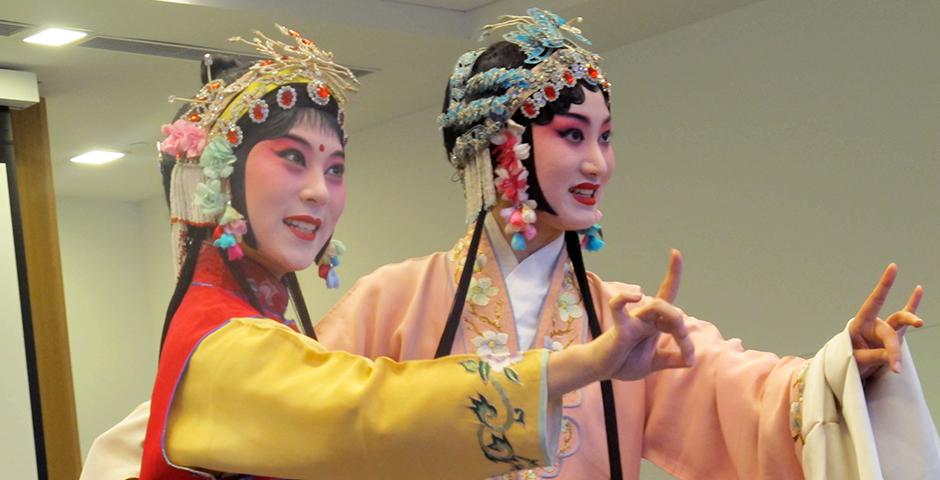 An amazing glimpse into Chinese Kunqu Opera on November 4, 2015. (Photo by: NYU Shanghai)