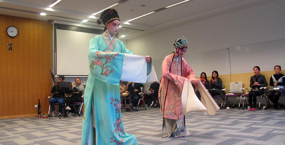 An amazing glimpse into Chinese Kunqu Opera on November 4, 2015. (Photo by: NYU Shanghai)