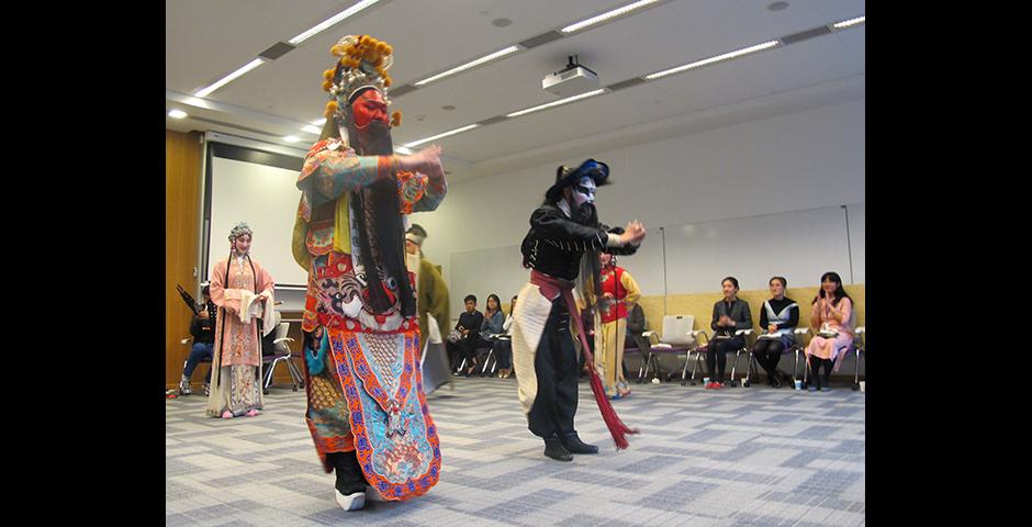 An amazing glimpse into Chinese Kunqu Opera on November 4, 2015. (Photo by: NYU Shanghai)