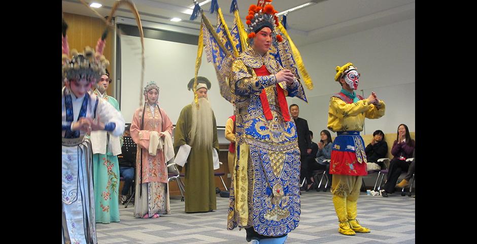 An amazing glimpse into Chinese Kunqu Opera on November 4, 2015. (Photo by: NYU Shanghai)