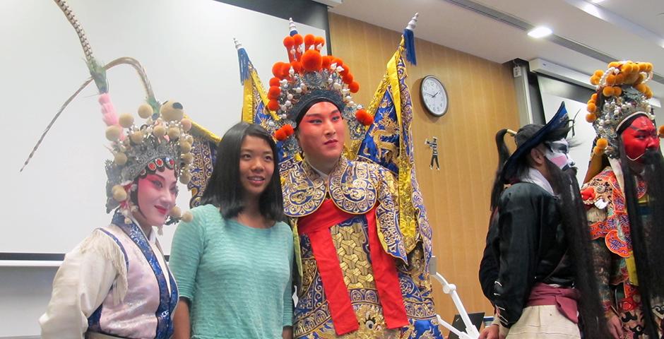 An amazing glimpse into Chinese Kunqu Opera on November 4, 2015. (Photo by: NYU Shanghai)