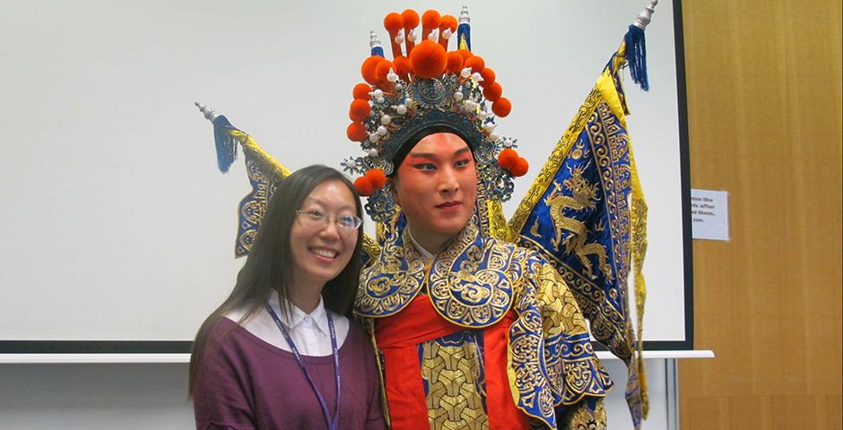 An amazing glimpse into Chinese Kunqu Opera on November 4, 2015. (Photo by: NYU Shanghai)