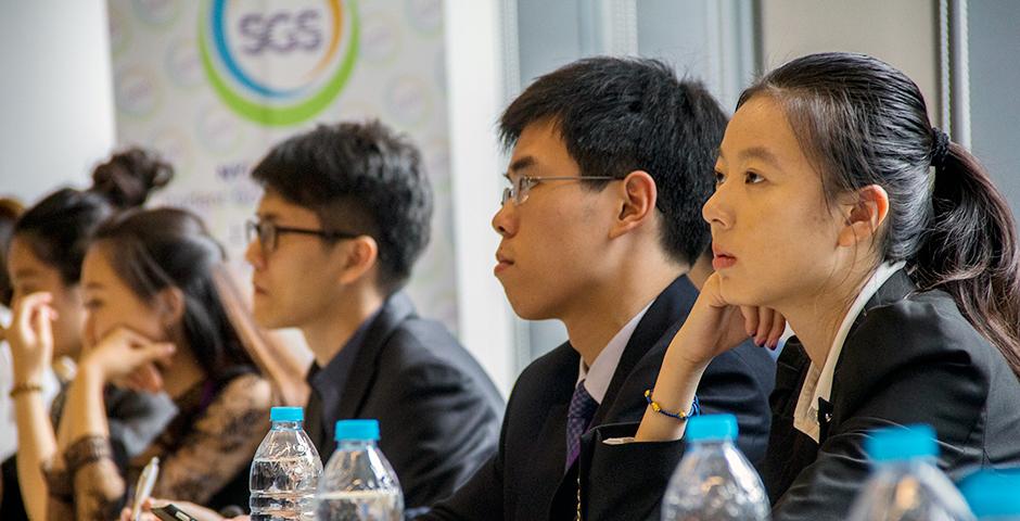 NYU Shanghai Inaugural Student Government Summit (SGS), October 18, 2014. (Photo by Richard Huang)