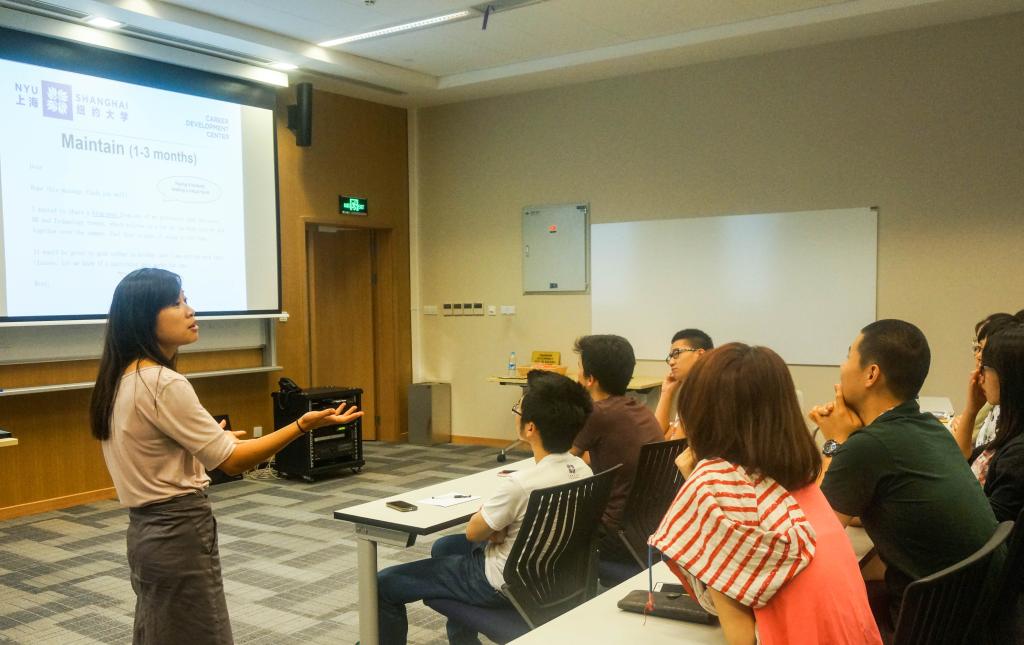 Intern Forum, September 29, 2014. (Photo by Zhijian Xu)