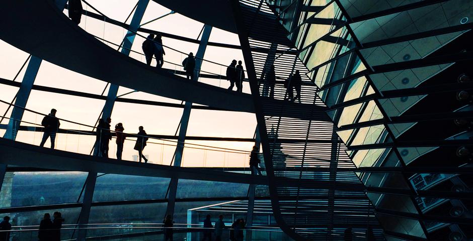 By Ng Meizhi (Berlin)  This is the famous Berlin Bundestag/Reichstag that has been rebuilt since WW2. It has a glass dome at the top after it had been damaged by bombing of the Allied forces. Now, it is a great place to learn about the German political system and German politics of today.