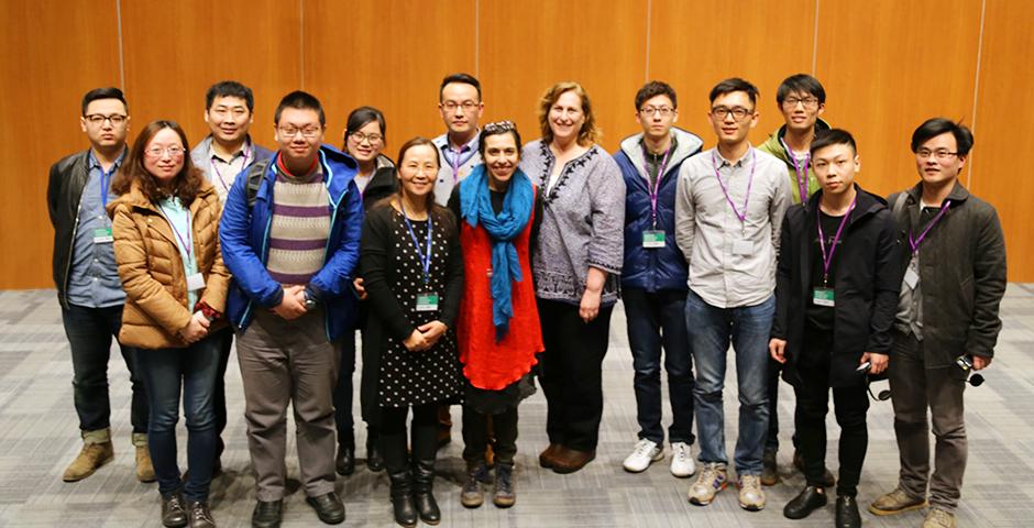 The Assistive Technology Workshop, held March 12 and 13, highlighted devices that can provide those with special needs additional convenience for a variety of tasks and featured a number of industry specialists, as well as the greater NYU Shanghai community. (Photo by: NYU Shanghai)