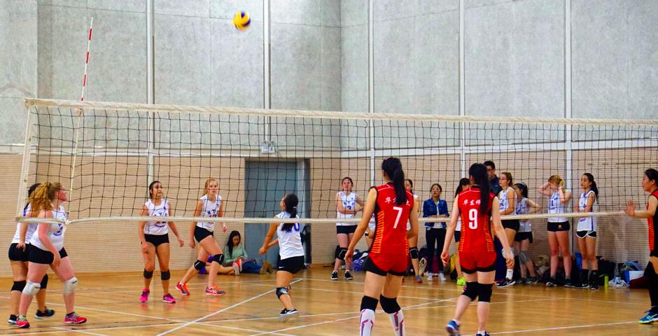 The NYUSH Women's Volleyball team took to court against ENCU, losing out to the partner school on October 20. (Photos by: Nacole Abram)