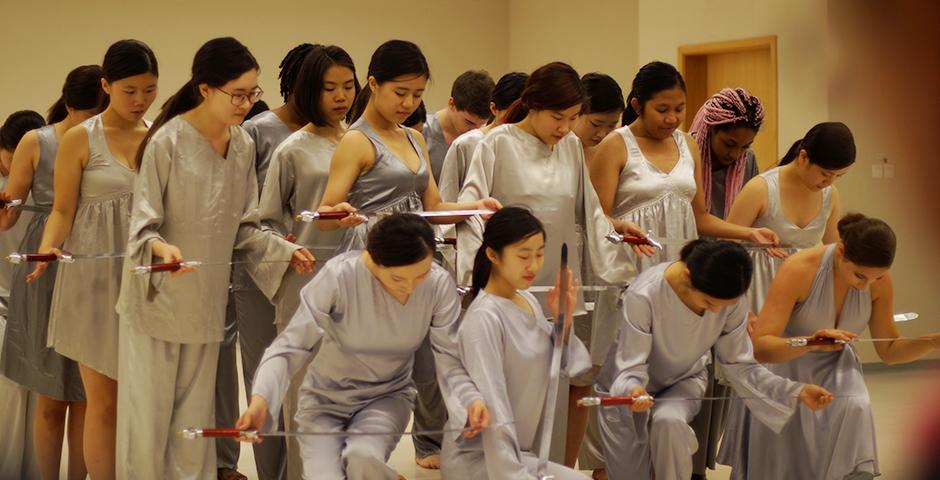 The Performing Arts at NYU Shanghai Celebration led by professors Dianna Heldman and Alyssa Rose on May 6 saw a heady mix of musical and dance performances by students. (Photos by: NYU Shanghai)