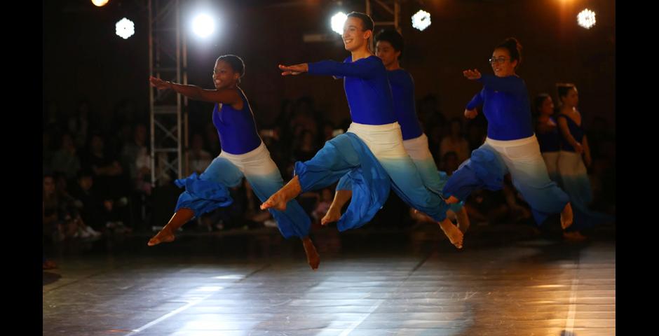 Dona Nobis Pacem: Gabi Branche ’21, Dylan Pallandino ’21, and Christina Bowllan ’21 dance to “Dona Nobis Pacem 2” by Max Richter.