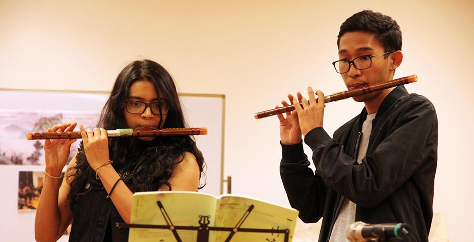 The Performing Arts at NYU Shanghai Celebration led by professors Dianna Heldman and Alyssa Rose on May 6 saw a heady mix of musical and dance performances by students. (Photos by: NYU Shanghai)